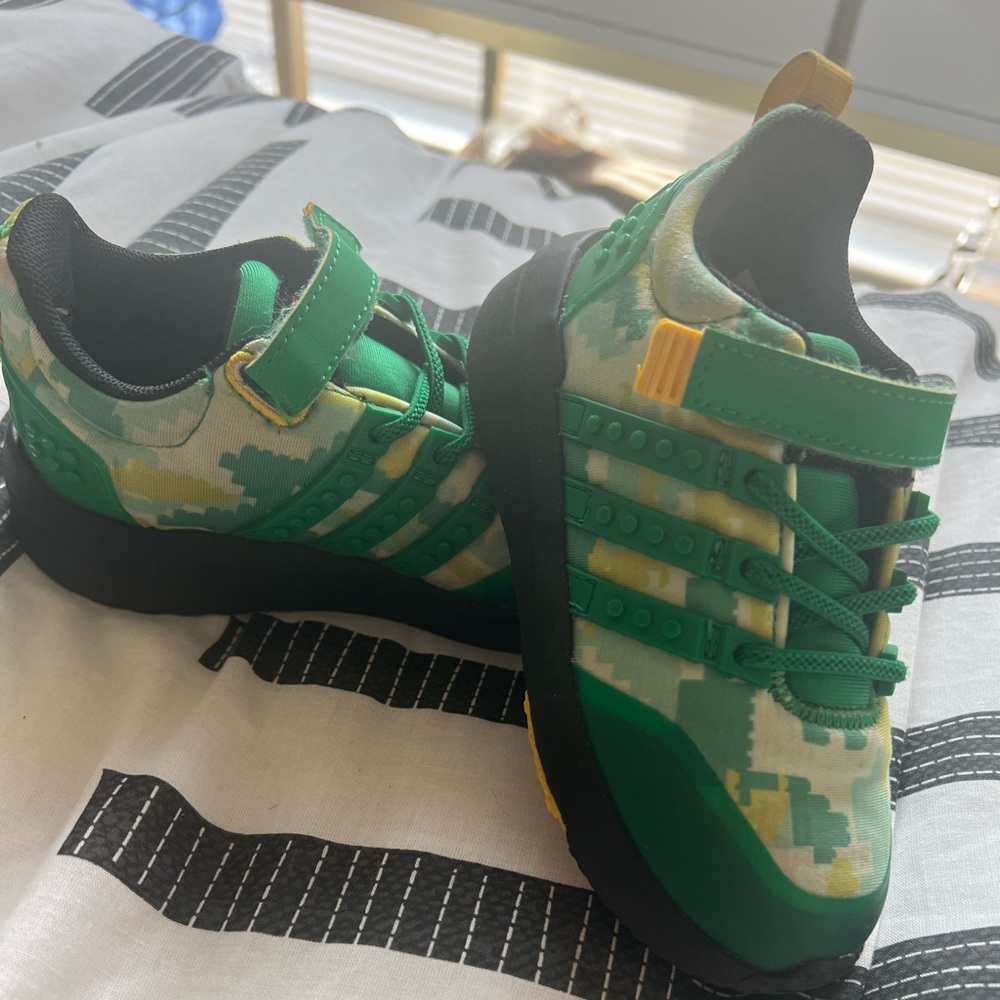 Adidas lego toddler shoe